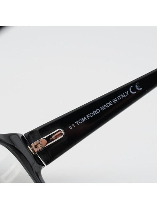 Tom Ford FT5745-B 001 Eyeglasses Shiny Black 54mm Square Frame main image 5